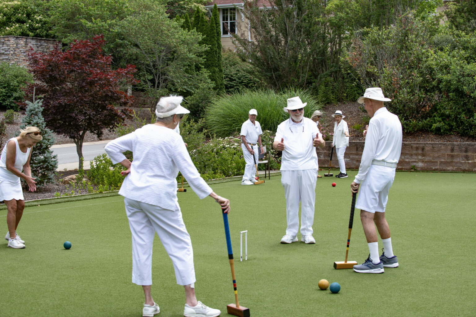 Deerfield Croquet Day Deerfield Episcopal Retirement Community