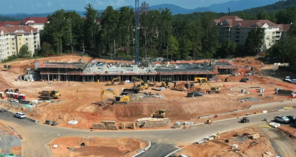 Expansion construction photo